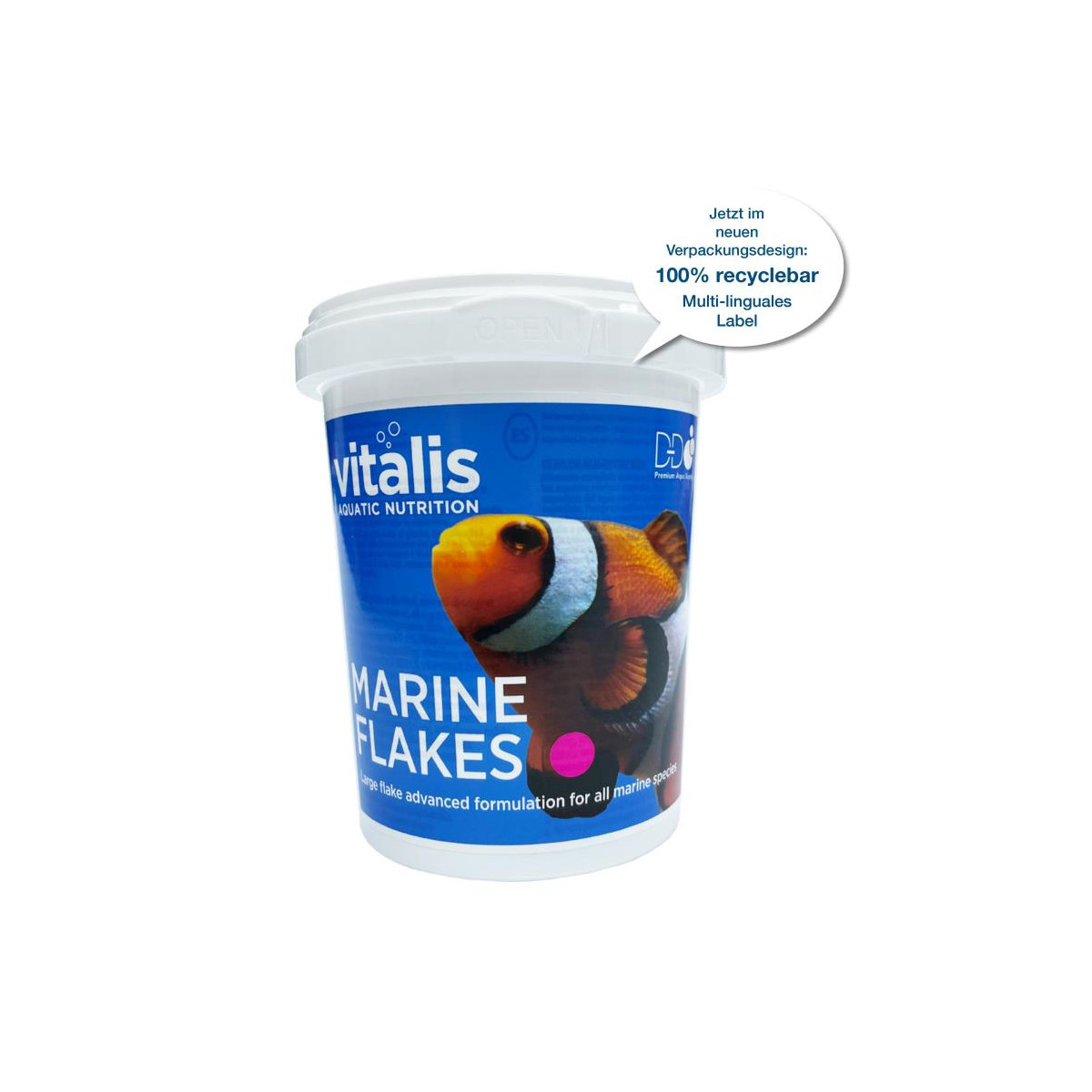 Marine Flakes Meerwasser - 40 g