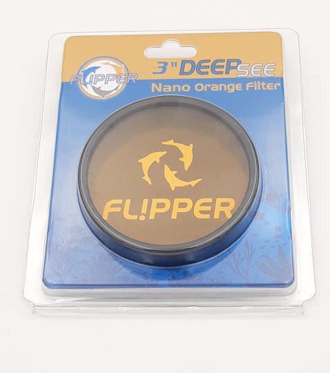 Flipper DeepSee Linse Nano orange