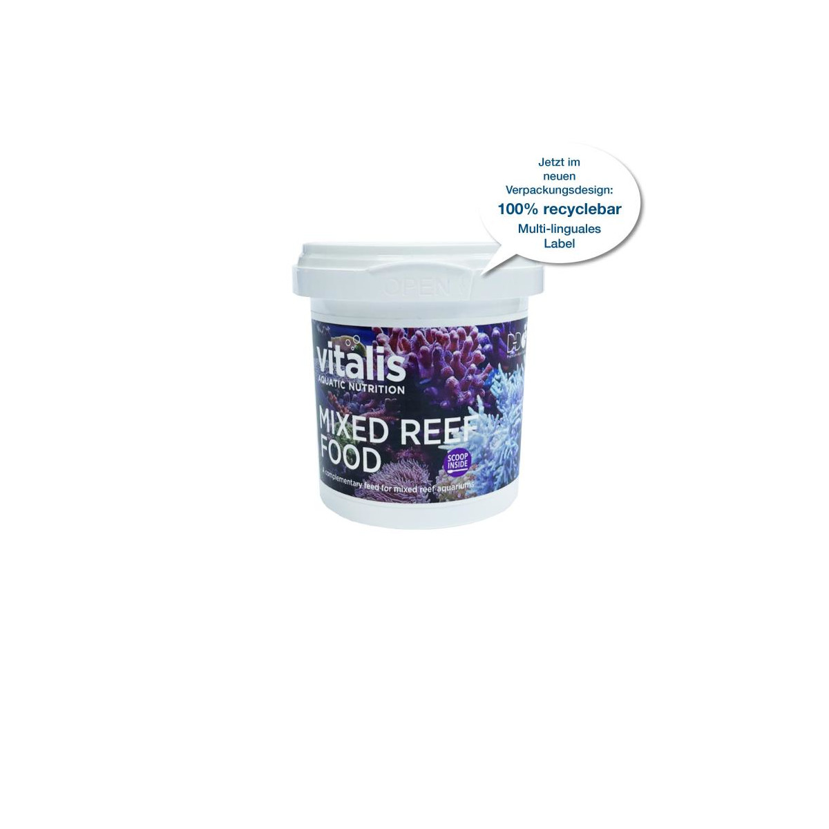 Mixed Reef Food - 50 g für Korallen u. Anemonen