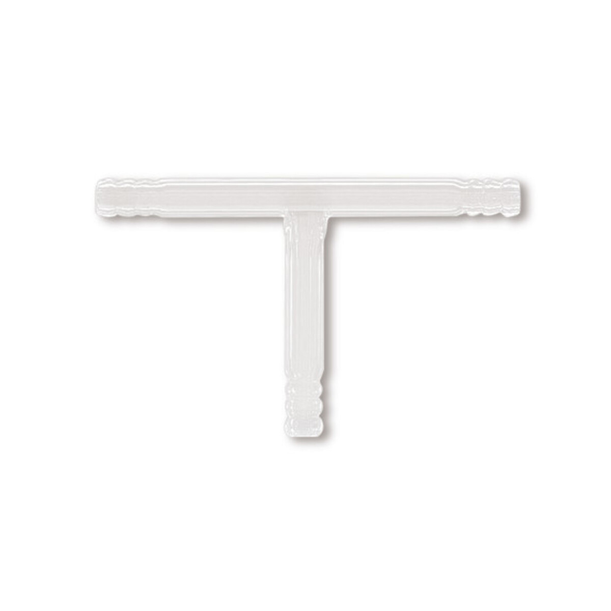 Schlauchverbinder aus Glas T-Form Schlau box