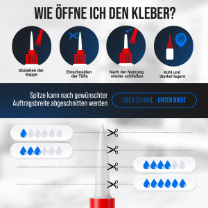 Top2Glue Cyanacrylat Sekundenkleber 50g dünnflüssig