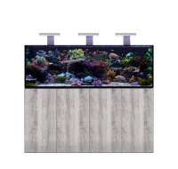 D-D Aqua-Pro Reef 1800- METAL FRAME- DRIFTWOOD CONCRETE