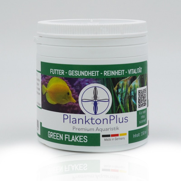 PlanktonPlus Green Flakes Flockenfutter 150ml