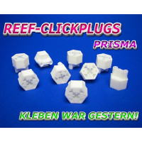 Reef-Clickplugs rund, 9 St. weiß