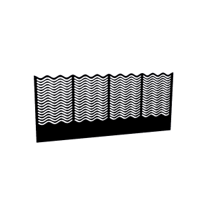Überlaufkamm 320x150 mm