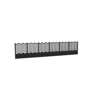 Überlaufkamm 480x100 mm