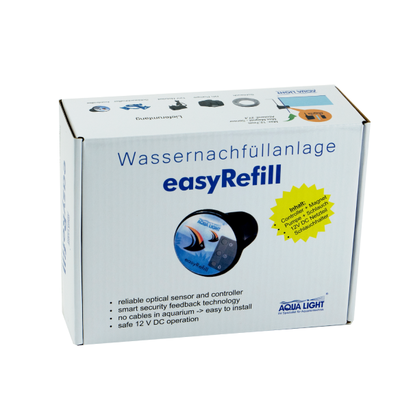 AquaLight, easyrefill Smart Nachfüllanlage mit Magnethalter