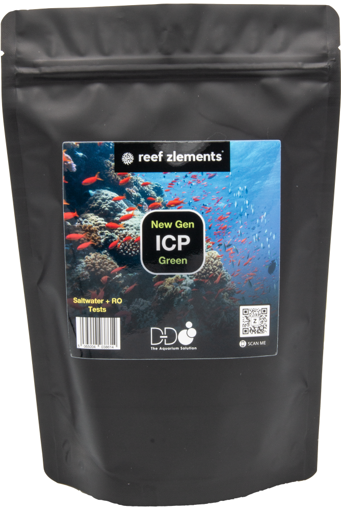 Reef Zlements ICP Test (RODI + Saltwater)