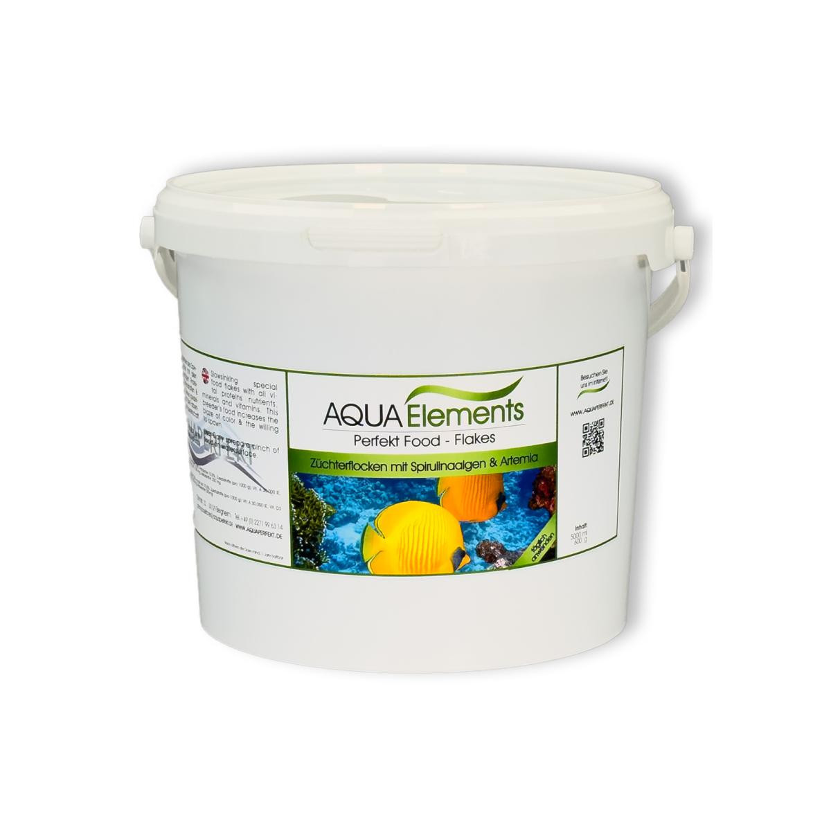 AP Flockenfutter, Spirulinaalgen & Artemia 5000 ml /...