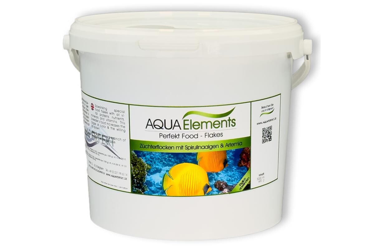 Flockenfutter, Spirulinaalgen & Artemia 5000 ml / 600 g