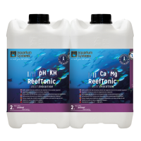 Aquarium Systems Reef Tonic 1 & 2, 2x5000ml - pH, kH and Ca Stabilizer