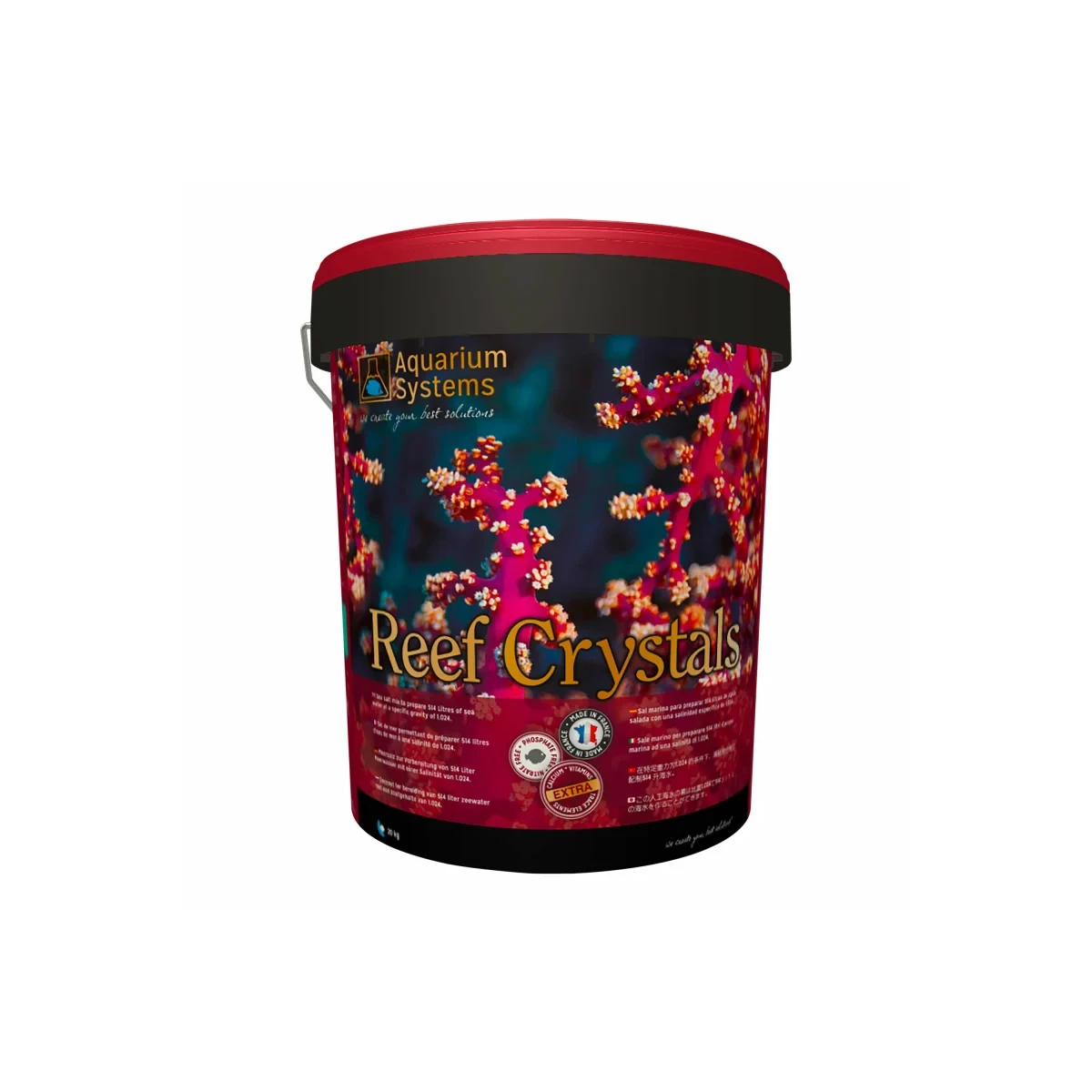 Aquarium Systems Reef Crystals 20kg/600l Eimer