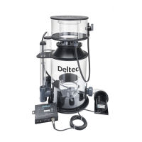 Deltec Black Edition 3.0 E-Flow Abschäumer Innen / Internal Skimmer