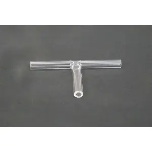 Deltec Glas T-Stück 90° 8mm