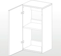 Cube Stand 80 white