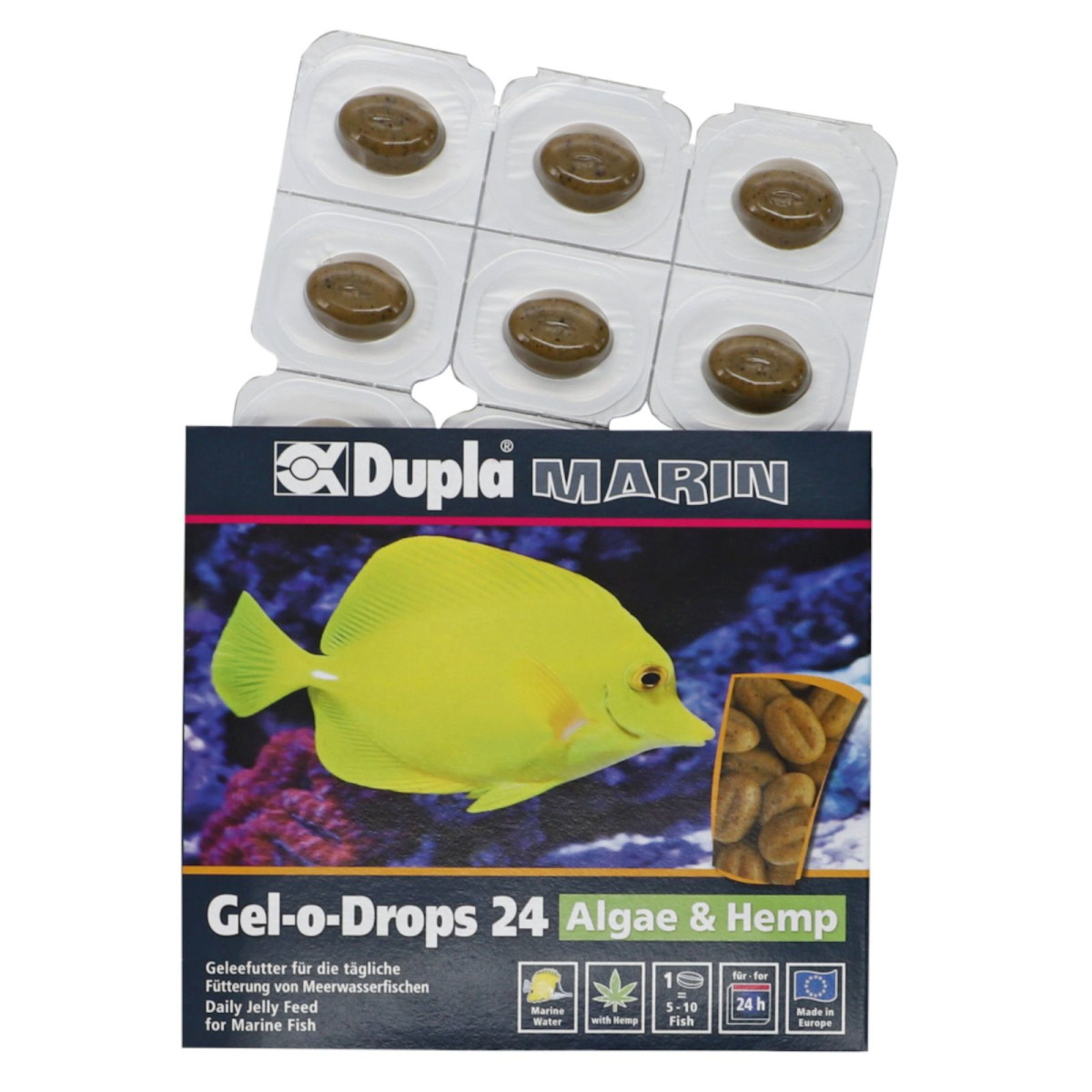 DuplaMarin Gel-o-Drops 24 Algae & Hemp
12 x 2 g