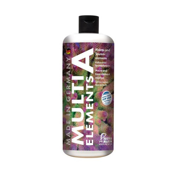 Fauna Marin Multi Elements A - Kalkreaktor-Spurenelemente - 500 ml