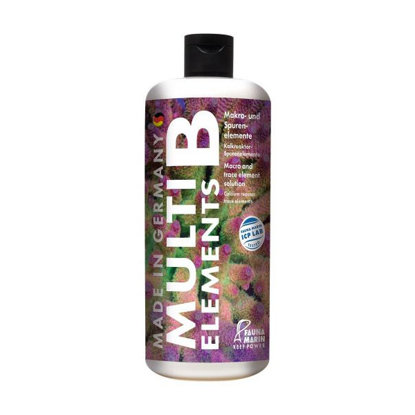 Fauna Marin Multi Elements B - Kalkreaktor-Spurenelemente - 500 ml