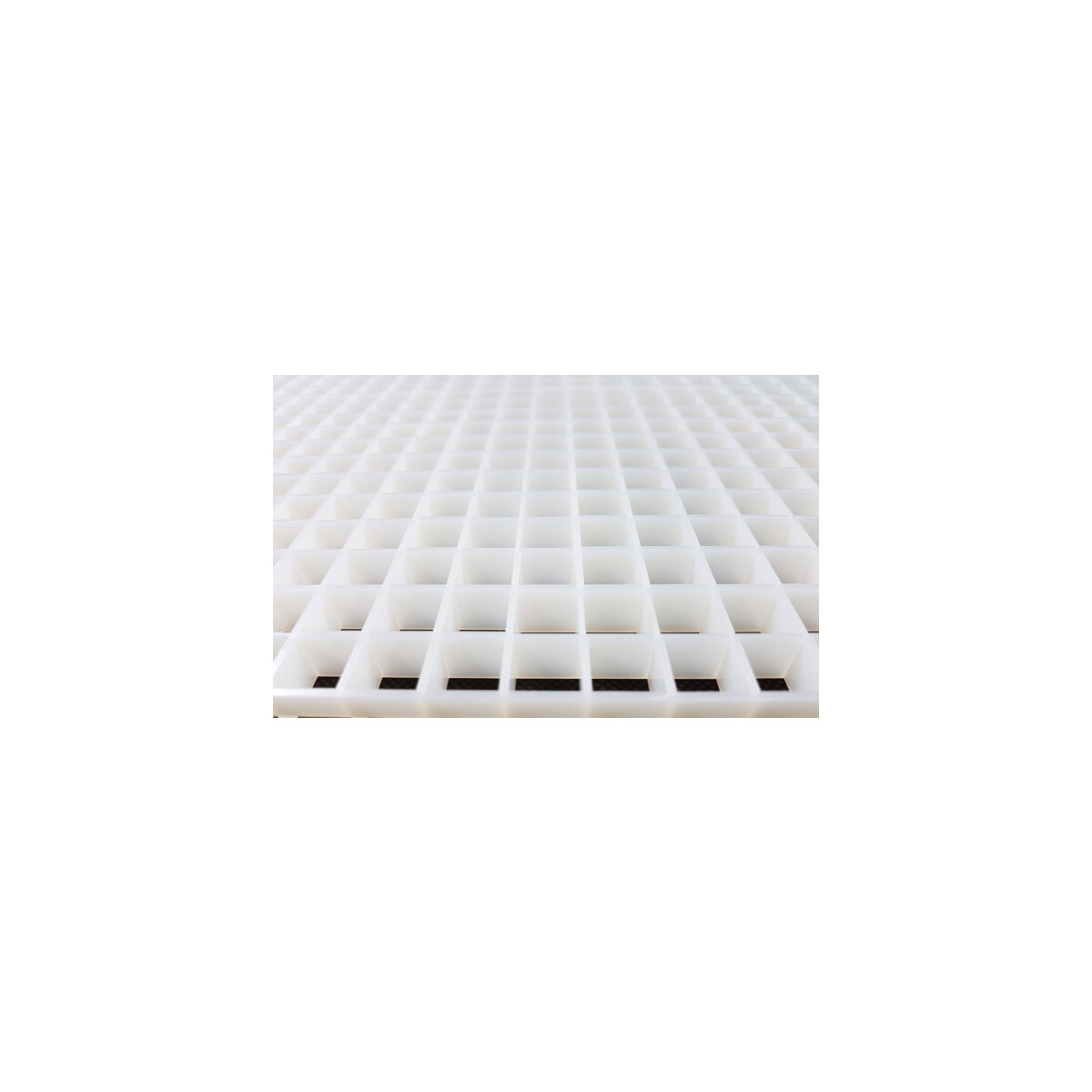 Korallengitter, weiß 1210x602x13mm box