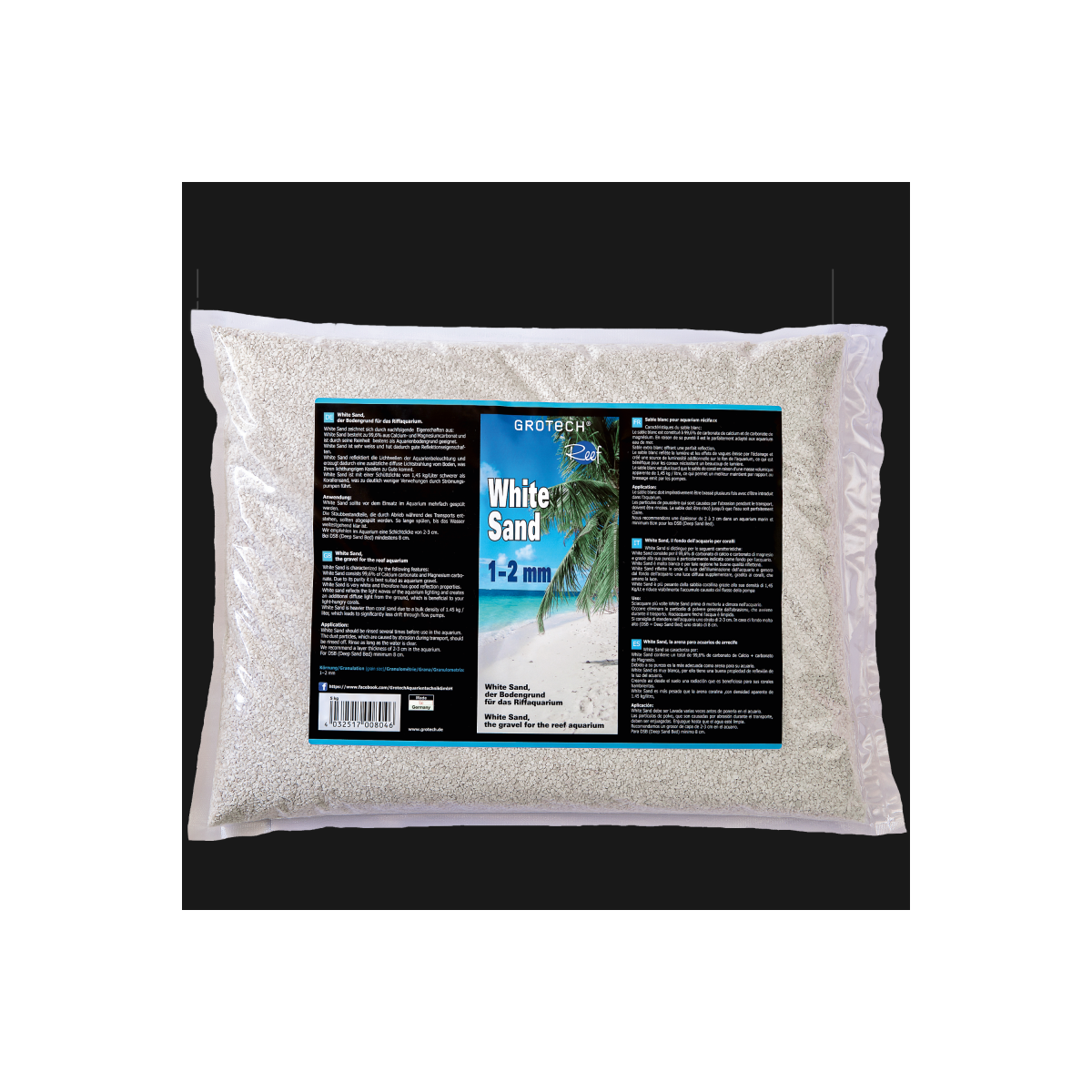 GROTECH White Sand 1-2mm  5kg