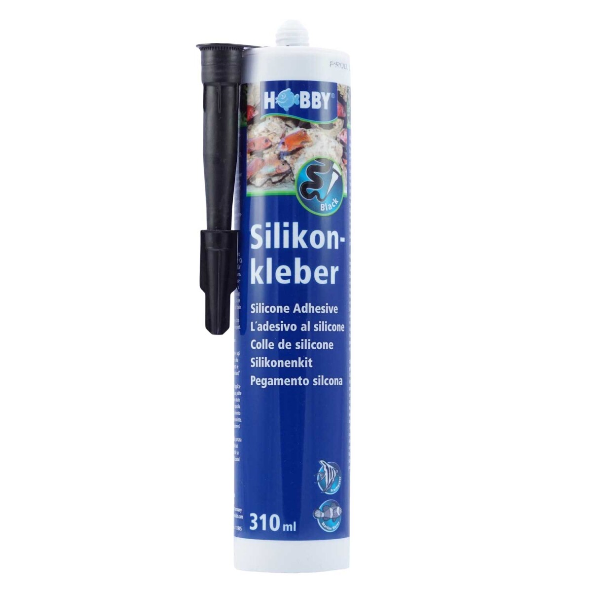 Silikonkleber, Kartusche  transparent, 3 box