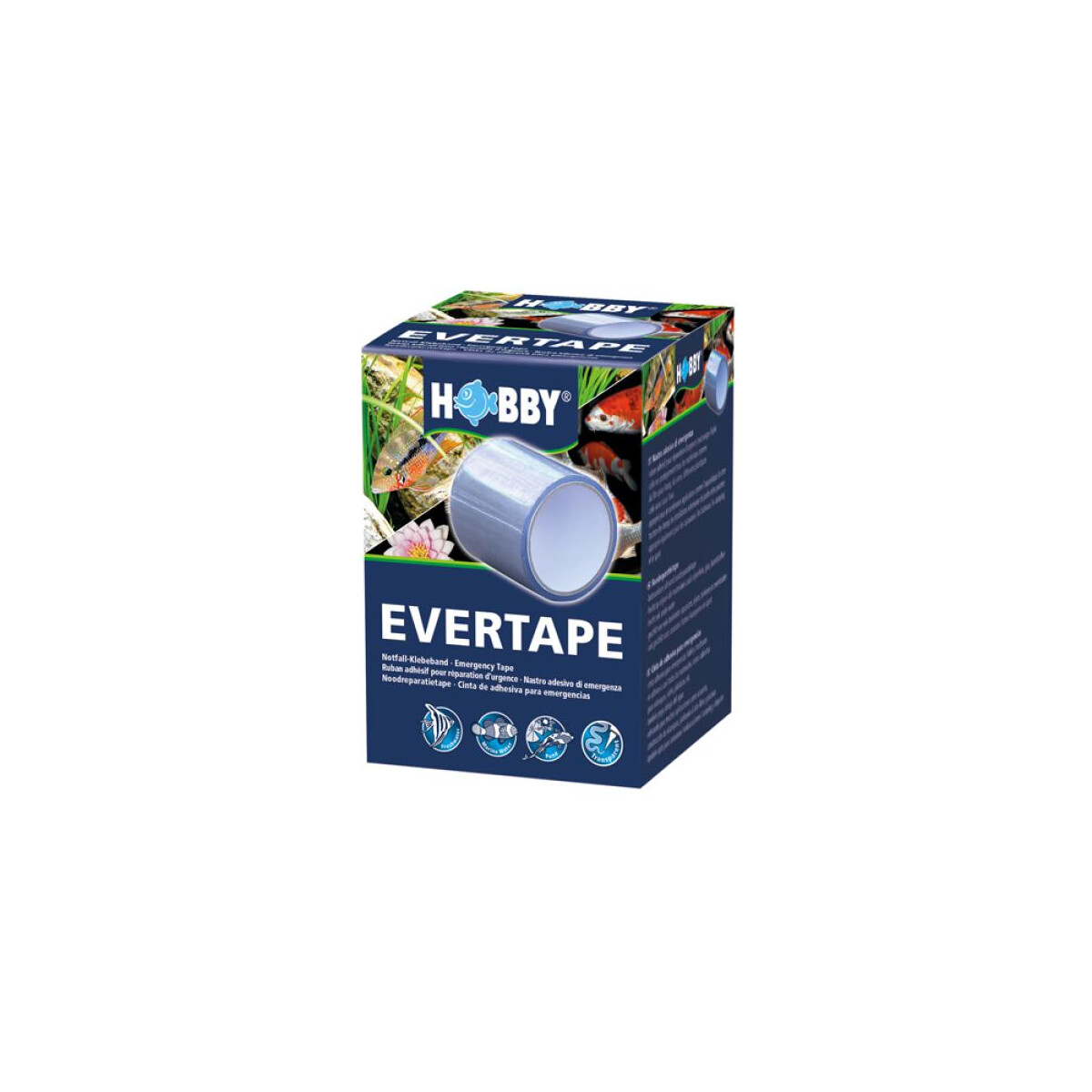 Evertape  transparent, 7,5 cm x 100 cm