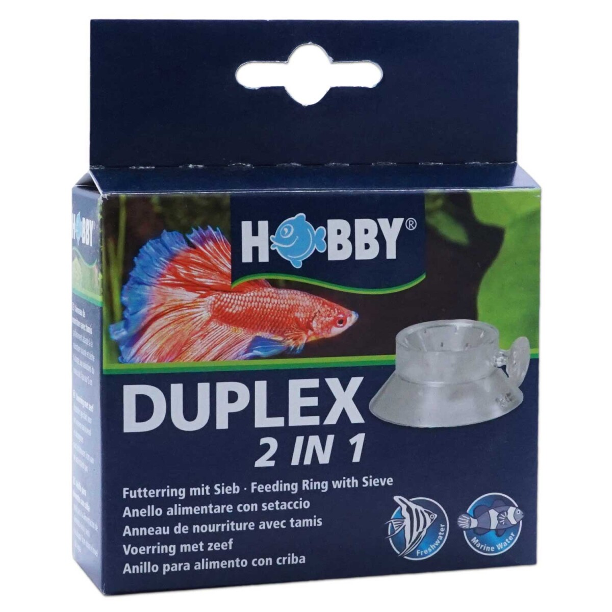Duplex, Kombi-Futtersieb box