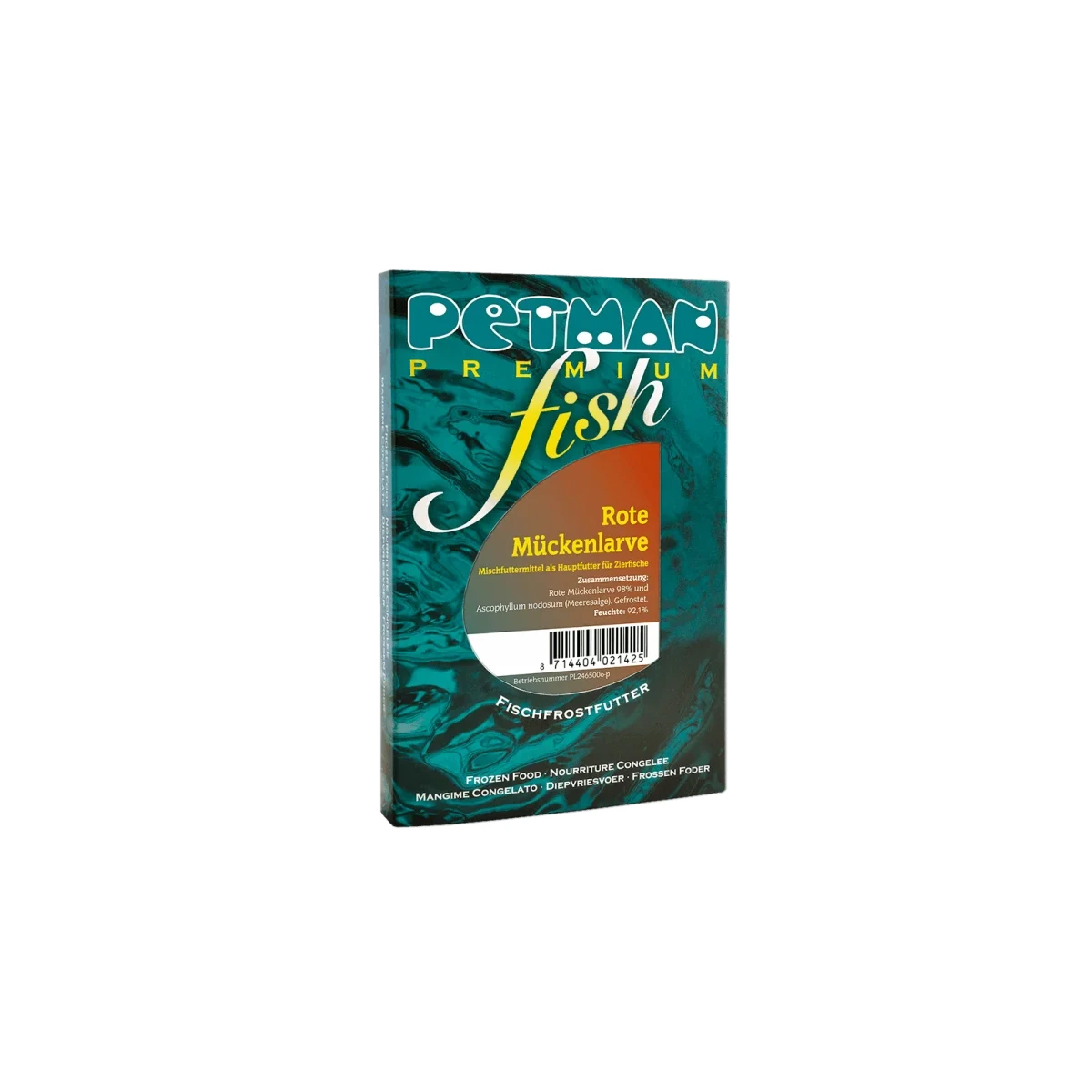 Petman fish Rote Mückenlarve - Blister - 100g