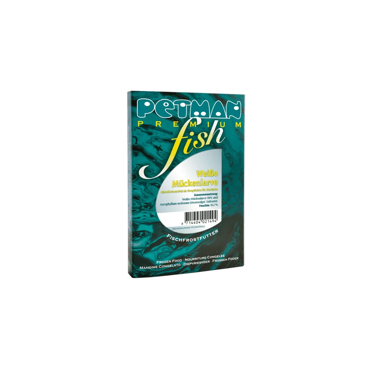 Petman fish Weiße Mückenlarve - Blister - 100g