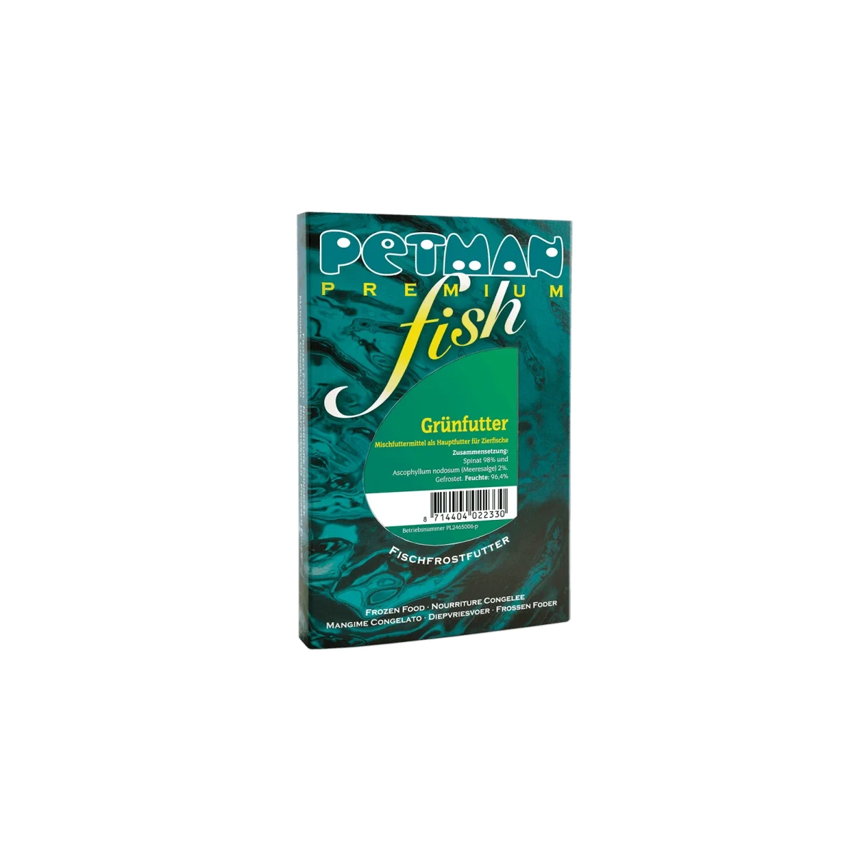 Petman fish Grünfutter - Blister - 100g