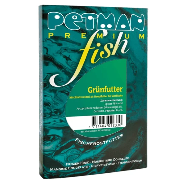 Petman fish Grünfutter - Blister - 100g