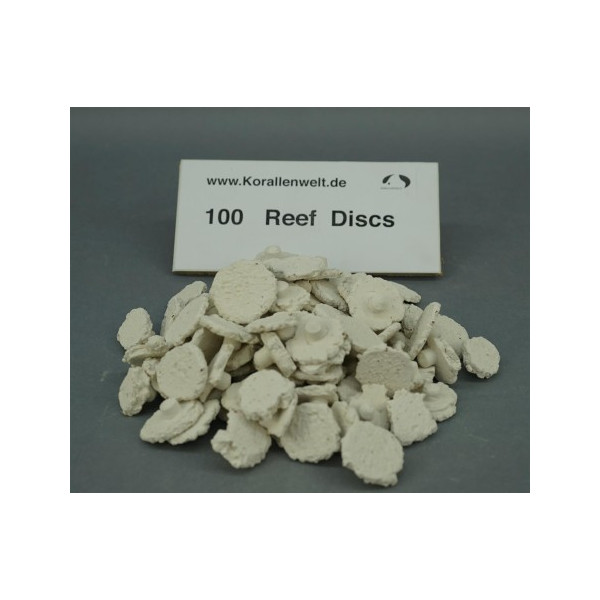 Korallenwelt Reef Discs 100 pcs. für Rasterplatte glatte Oberfläche