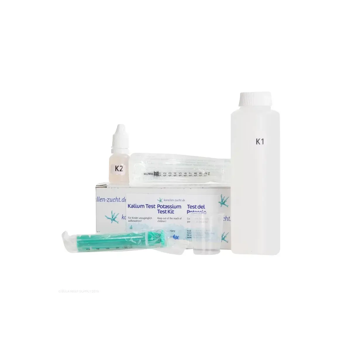 Korallenzucht Wassertest Kalium / Water Test Kit Potassium &