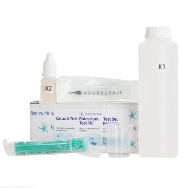 Korallenzucht Wassertest Kalium / Water Test Kit Potassium – ca. 50 tests