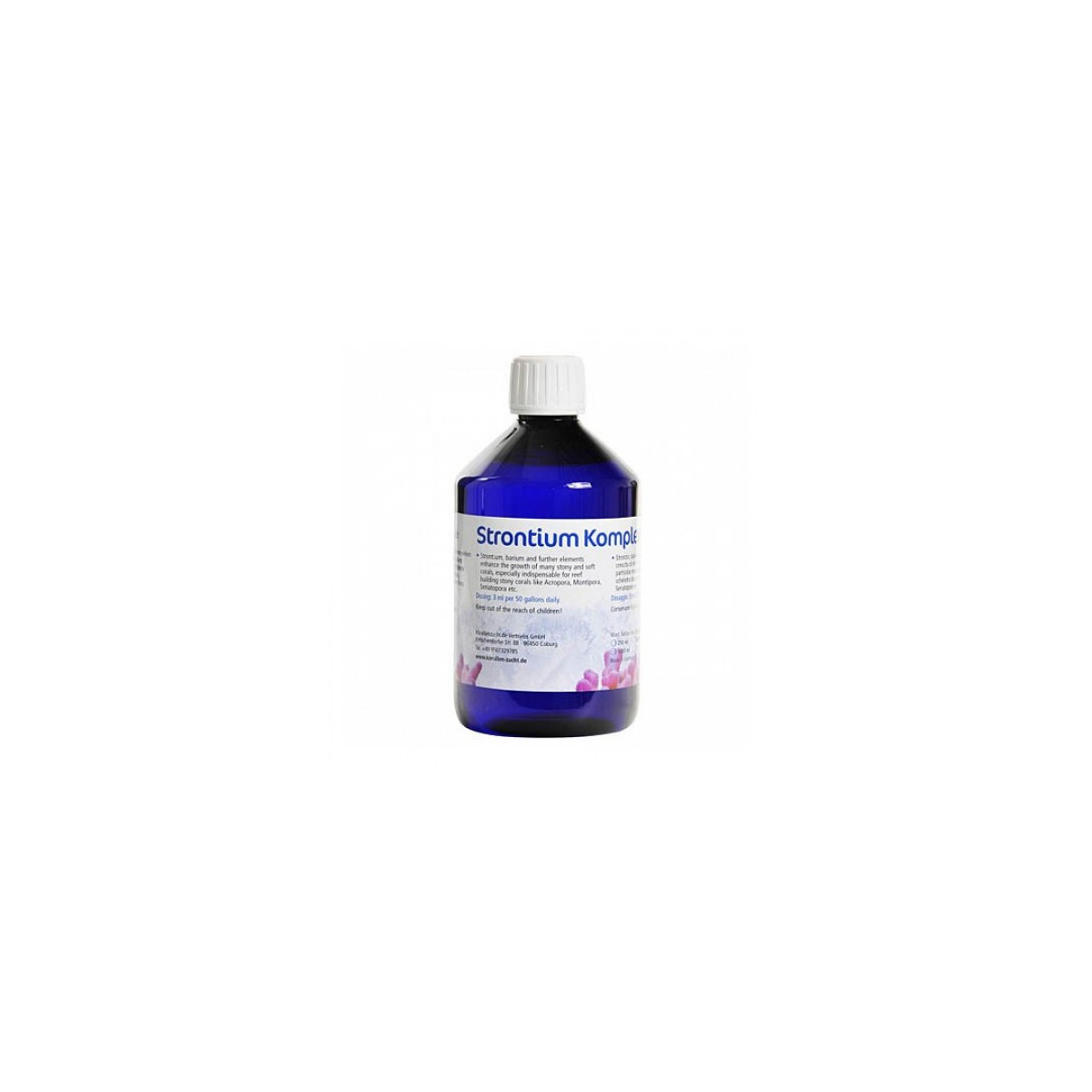 Korallenzucht Strontium Komplex Konzentrat 1000 ml