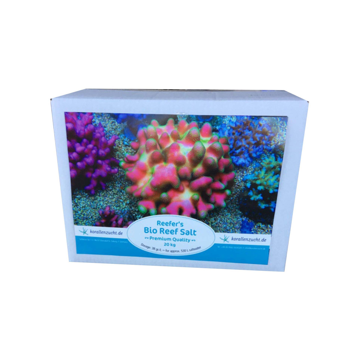 Korallenzucht Reefer’s Bio Reef Salz Premium...