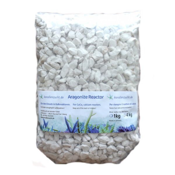 Aragonit Reactor - grobe Körnung 1 kg