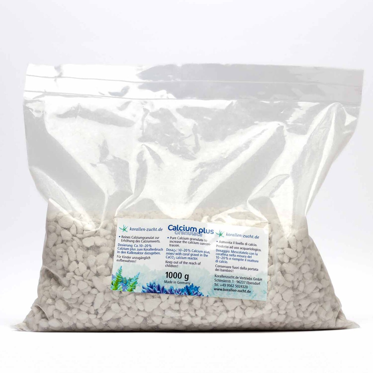 Calcium Plus 1 kg Granulat f. Kalkreaktoren
