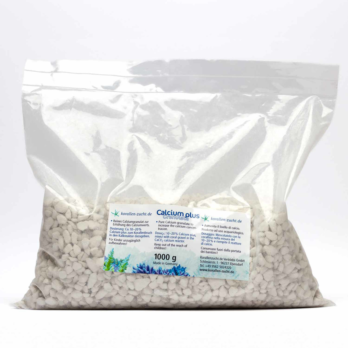 Pohl´s Calcium Plus 1 kg Granulat f. Kalkreaktoren