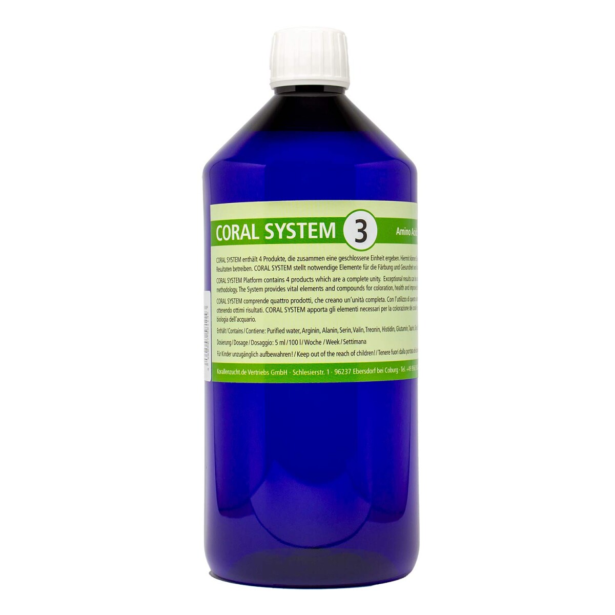 Coral System 3 500ml box