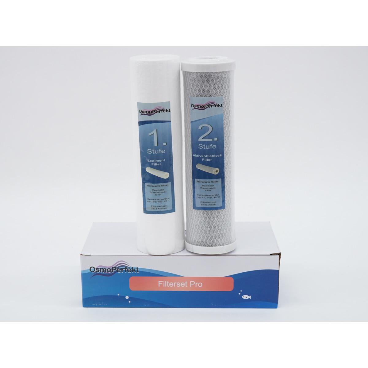 SET Filterset PRO Feinfilter / Kohlefilt box
