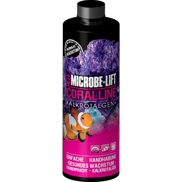 Coralline - Kalkrotalgen Wachstum (473ml.)