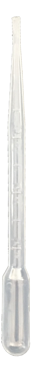 Universal-Pipette - Füllvolumen 3ml - 15 cm - 5er Set