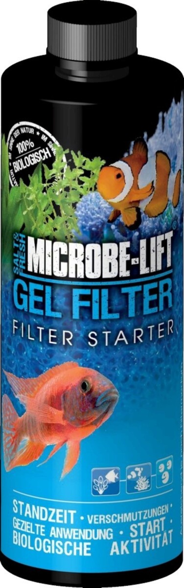 Gel Filter - Filterstarter und Langzeitp box