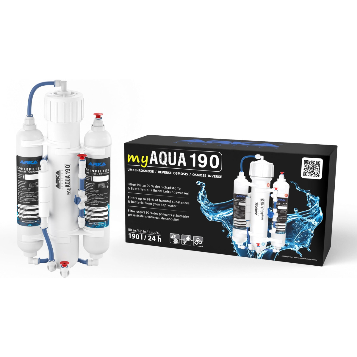 ARKA® myAqua190 - Umkehrosmoseanlage, bis zu 190 L / Tag