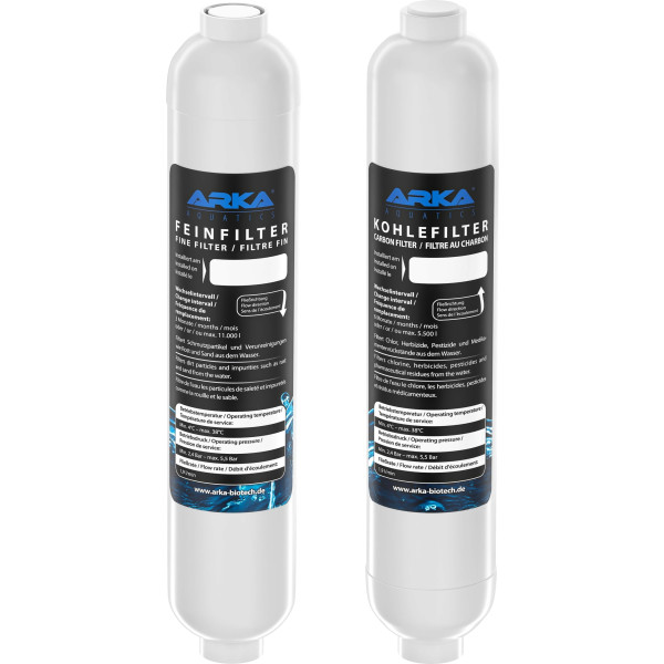 ARKA® myAqua190/380 - Fein- & Kohlefilter-Set, je 1 Stück