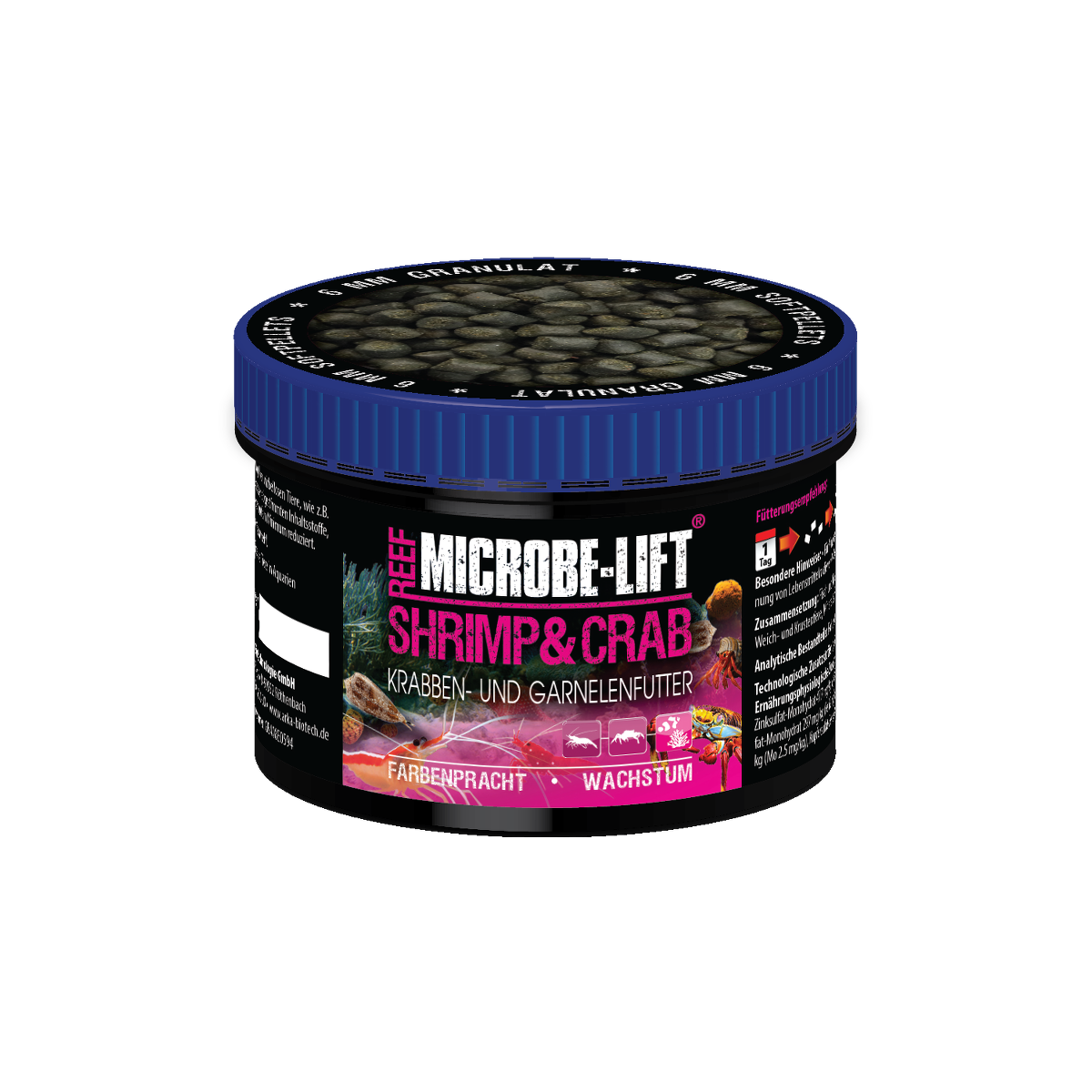 Microbe-Lift Garnelen- und Krabbenfutter 150 ml (50g)