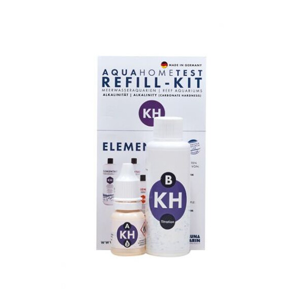 AquaHomeTest Refill-Kit  KH - Nachfüll-Set / Refill set