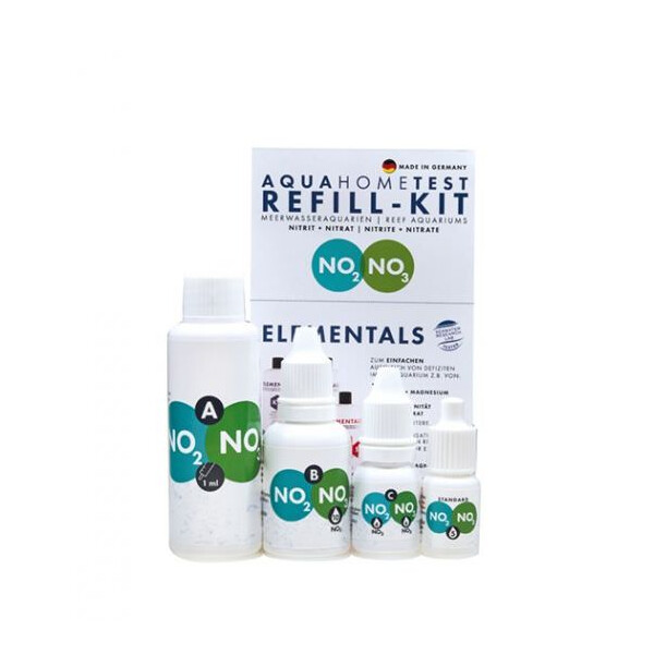 AquaHomeTest Refill-Kit  NO2+NO3 - Nachfüll-Set / Refill set