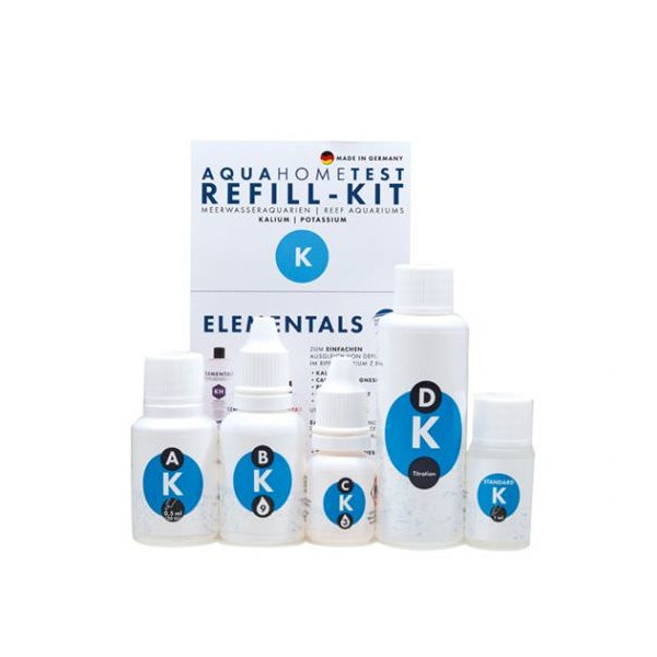 Fauna Marin AquaHomeTest Refill-Kit  K - Nachfüll-Set / Refill set